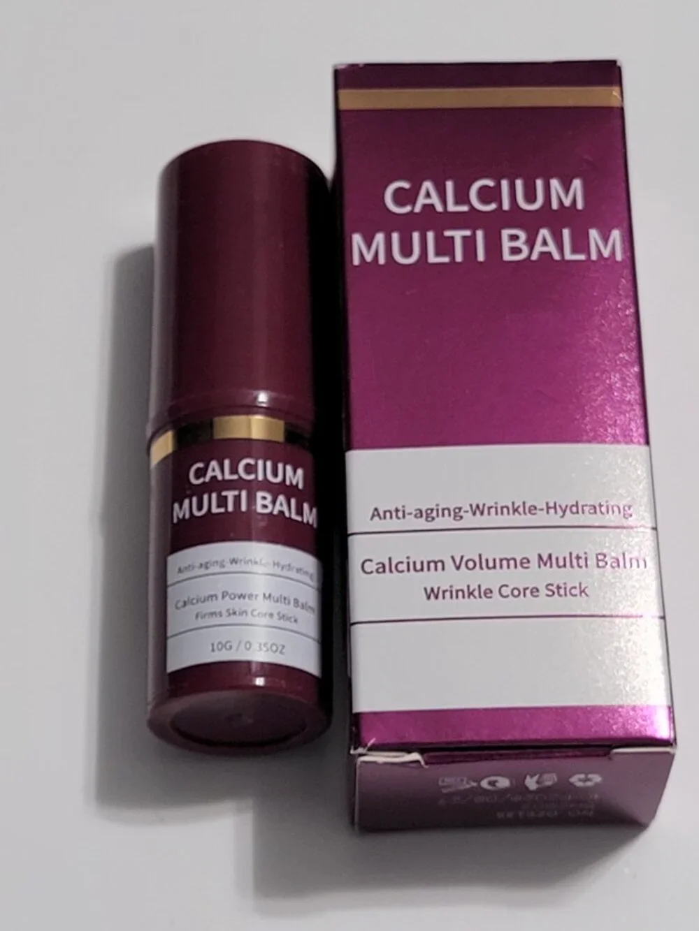 Barubt Calcium Power Multi Balm Firms Skin Core Stick Exp 08/27/2028 New